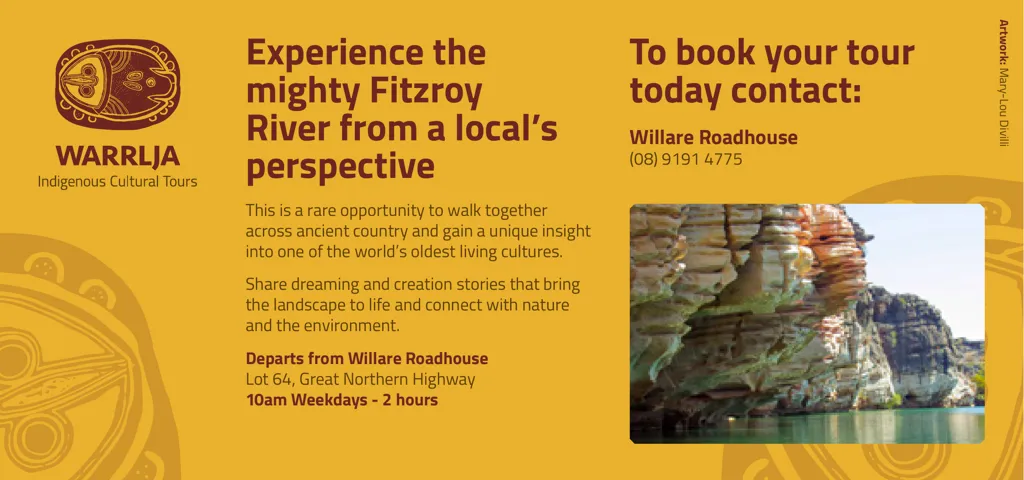 Indigenous tours flyer - back
